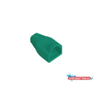 Lanberg PLB-1000-G Rj45 zöld törésgátló 100db/csomag