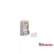   Lanberg PLS-6000 Cat.6 FTP RJ45 8P8C univerzális árnyékolt inzerteres csatlakozó dugó 100db/csomag