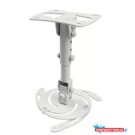 Universal Projector Ceiling Mount (3 fixing points), white