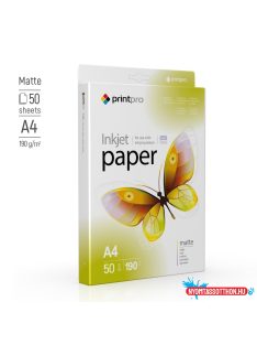 Fotópapír PrintPro matt 190g/m², A4, 50 lap (PME190050A4)