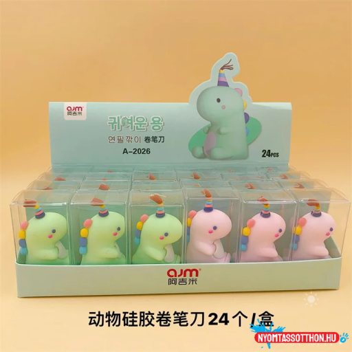 Szivárvány tarajos dinoszaurusz hegyező