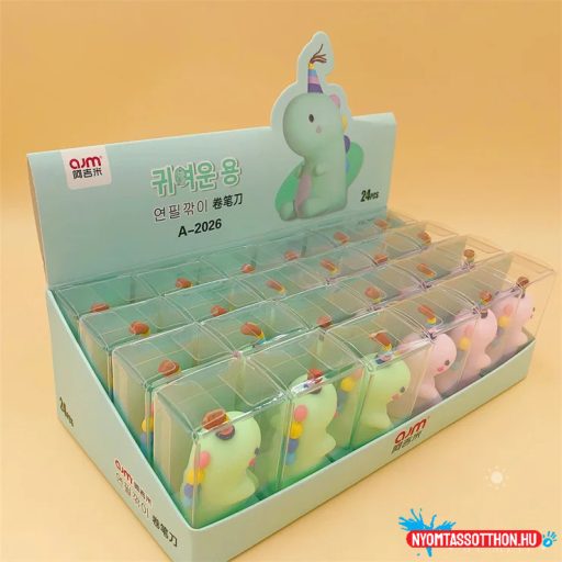 Szivárvány tarajos dinoszaurusz hegyező