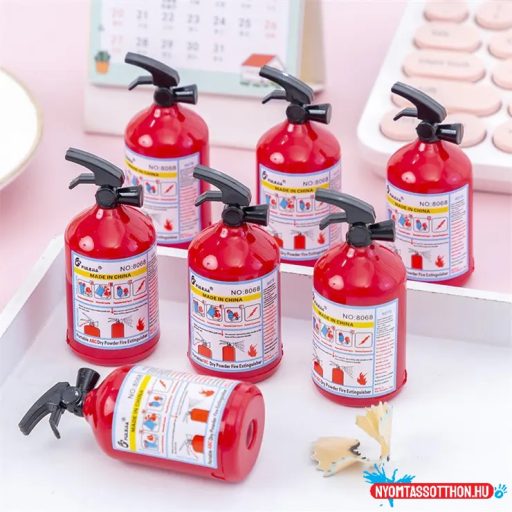 Tűzoltókészülék alakú hegyező