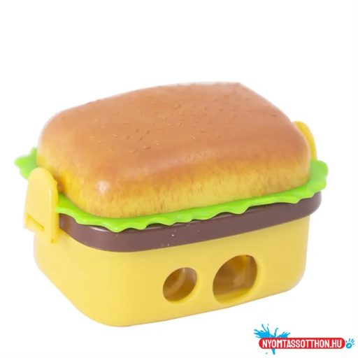 Hamburger alakú hegyező