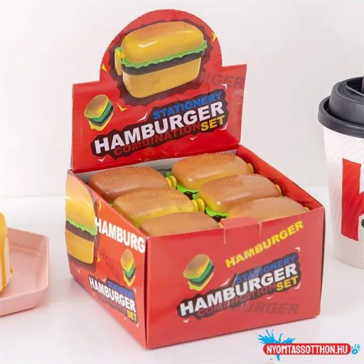 Hamburger alakú hegyező