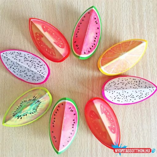 Gyümölcsszelet hegyező