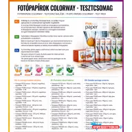 ColorWay A4 fotópapír próba csomag, 130–255 g/m²
