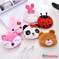 Állatfejes pihe-puha pénztárca (db)