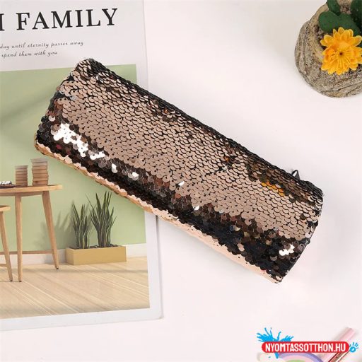 Glitteres egyterű tolltartó