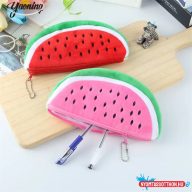 Dinnyés szőrös tolltartó