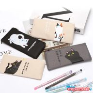 Cicás tolltartó - egy fakkos