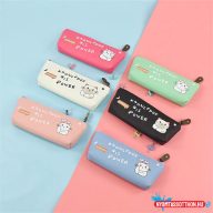 A tudás hatalom cicás tolltartó