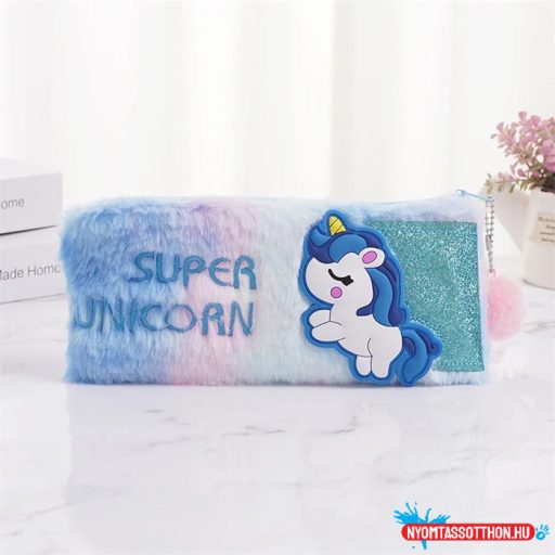Szuper unikornis egyterű tolltartó