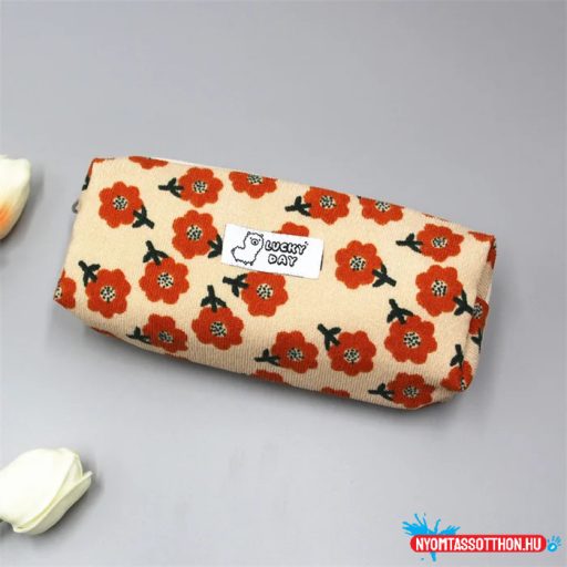 Lucky day mintás egyterű tolltartó