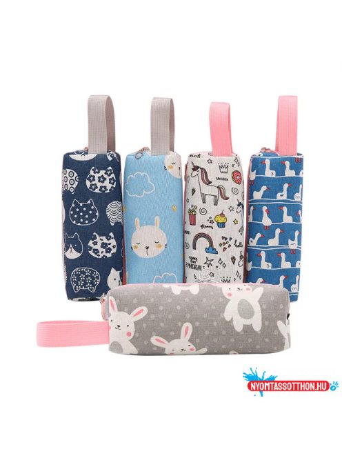 Cuki egyterű tolltartó füllel - különféle