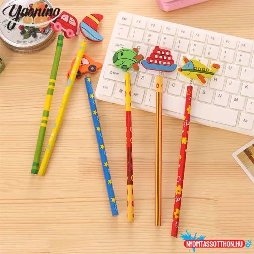 Közlekedési járművek rugós grafitceruza