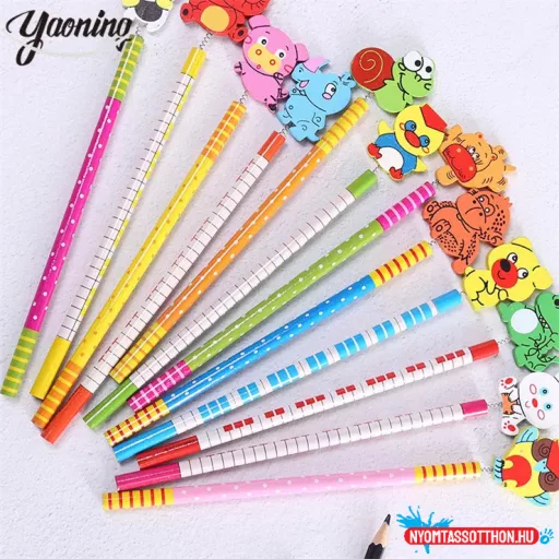 Állatkás rugós grafitceruza