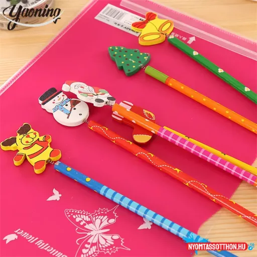 Karácsonyi rugós grafitceruza