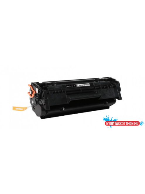 Utángyártott HP Q2612X/FX10 Toner Black 3.000 oldal kapacitás WHITE BOX T