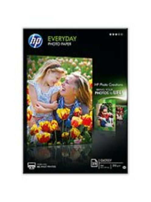 HP A/4 fényes Fotópapír 25lap 200g (Eredeti)