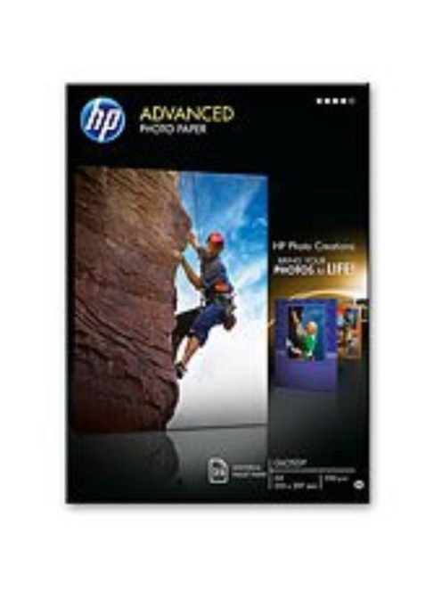 HP A/4 Fényes Fotópapír 25lap 250g (Eredeti)