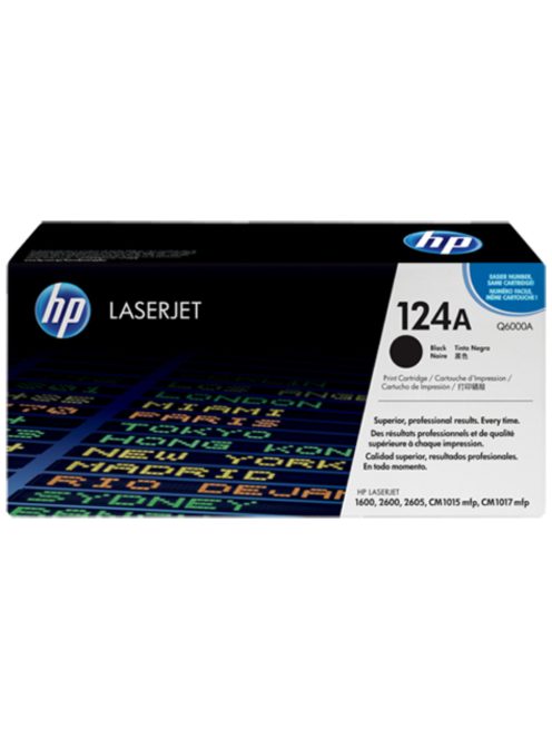 HP Q6000A Toner Black 2.500 oldal No.124A (Eredeti)