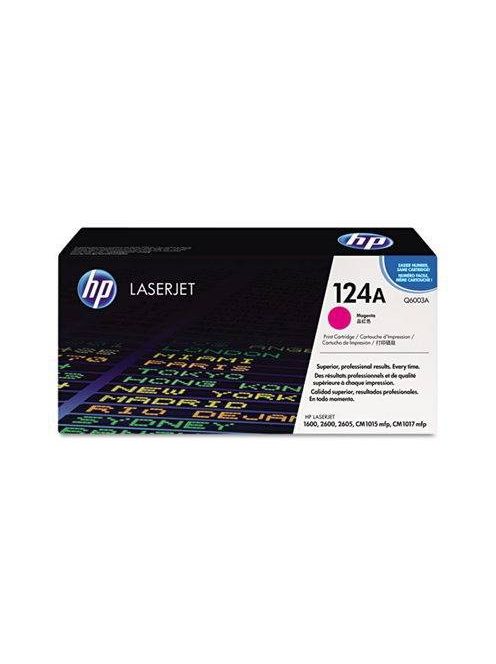 HP Q6003A Toner Magenta 2.000 oldalNo.124A (Eredeti)