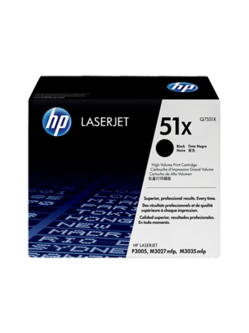 HP Q7551X Toner Black 13.000 oldal No.51X (Eredeti)