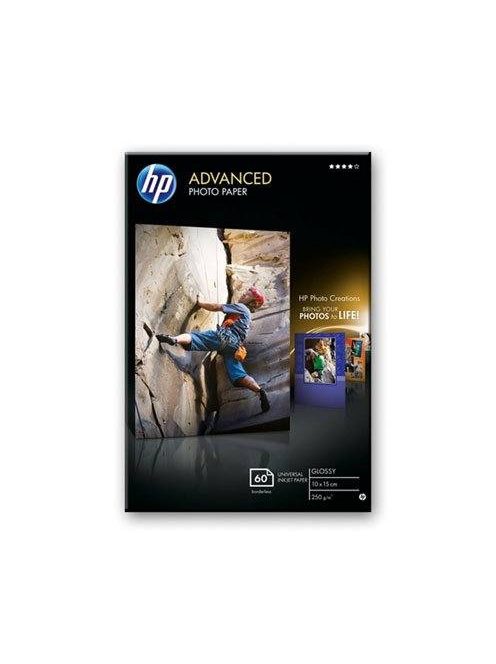 HP 10x15 Fényes Fotópapír 60lap 250g (Eredeti)