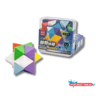 Csillag alakú puzzle radír