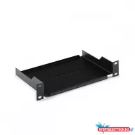 Triton RAB-UP-X01-C1 10" 1U 140mm fekete fix rack polc