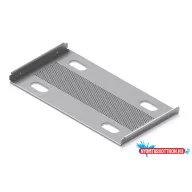   Ubiquiti UACC-RACK-SHELF-TL-SD 19" 1U 230mm mély MAX:20kg perforált ezüst csúsztatható rack polc U-Rack-6U-TL mini rack szekrényhez
