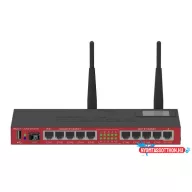   MikroTik RB2011UiAS-2HnD-IN L5 128Mb Vezeték nélküli Smart router