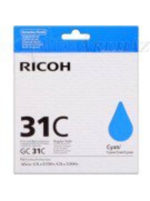 Ricoh GX3300/3350 ink Cyan GC31C (Eredeti)