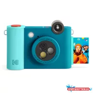   Kodak Smile+ digitális instant fényképezőgép és mobilnyomtató kék
