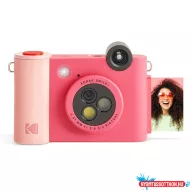   Kodak Smile+ digitális instant fényképezőgép és mobilnyomtató fukszia