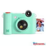   Kodak Smile+ digitális instant fényképezőgép és mobilnyomtató Zöld