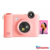  Kodak Smile+ digitális instant fényképezőgép és mobilnyomtató rózsaszín