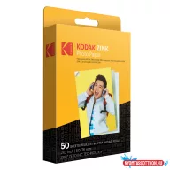 Kodak 2x3 hüvelykes Zink fotópapír 50 lap