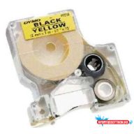   Utángyártott DYMO D1 43618 f.szalag 6mm x 7m sárga fekete #S0720790 IK