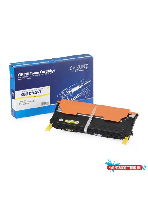 Samsung CLP310/CLP315/CLP320 toner yellow ORINK (utángyártott)