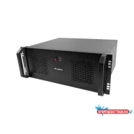   Lanberg SC01-3504-10B 19" 4U SZÉL:430mm MÉLY:350mm MAG:177mm táp nélküli rack szerver ház