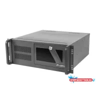  Lanberg SC01-4504-10B 19" 4U SZÉL:430mm MÉLY:450mm MAG:177mm táp nélküli rack szerver ház