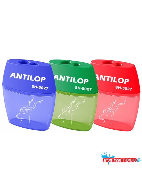 Hegyezõ 2 lyukú mûanyag tartályos Antilop SH-5027