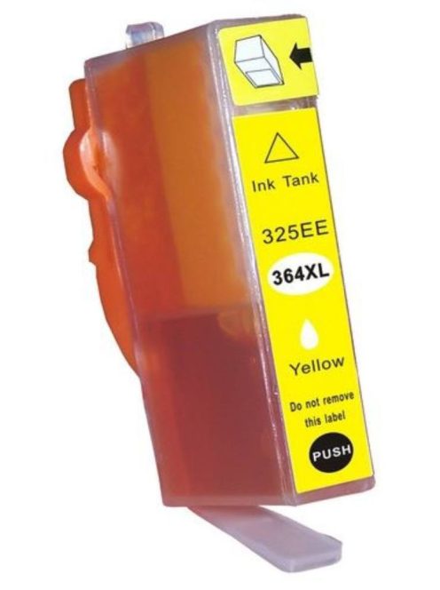 Starink CB325EE yellow, No. 364XL utángyártott tintapatron (chipes)