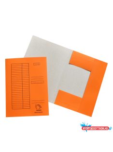   Iratgyűjtő, pólyás dosszié A4, 230g. karton ,Bluering®, narancs