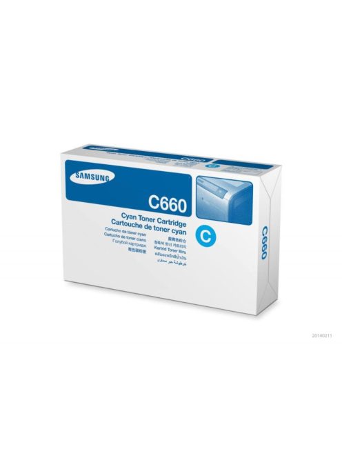 Samsung CLP 610/660A Cyan Toner 2.500 oldal  CLP-C660A/ELS (ST880A) (Eredeti)