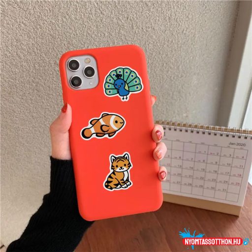 Matrica csomag, 50 db, állatkák mix