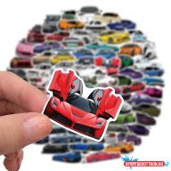 Matrica csomag, 100 db, autós