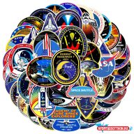 Matrica csomag, 50 db, űr